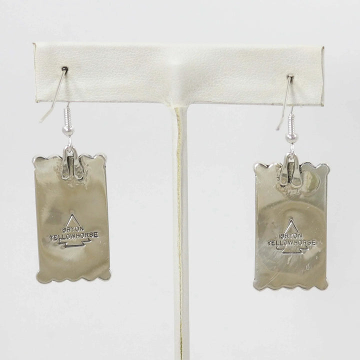 Night Sky Earrings by Bryon Yellowhorse - Garland's