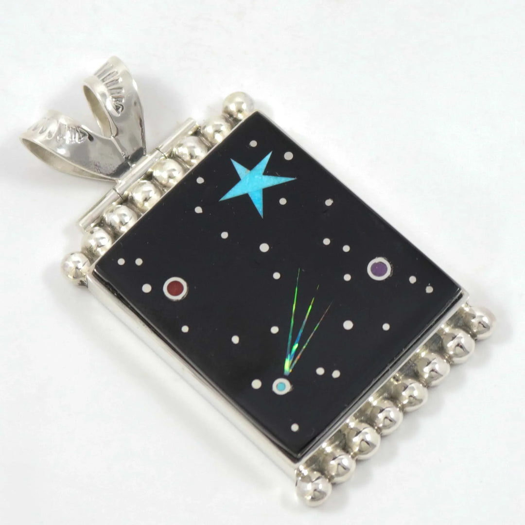 Night Sky Pendant by Bryon Yellowhorse - Garland's