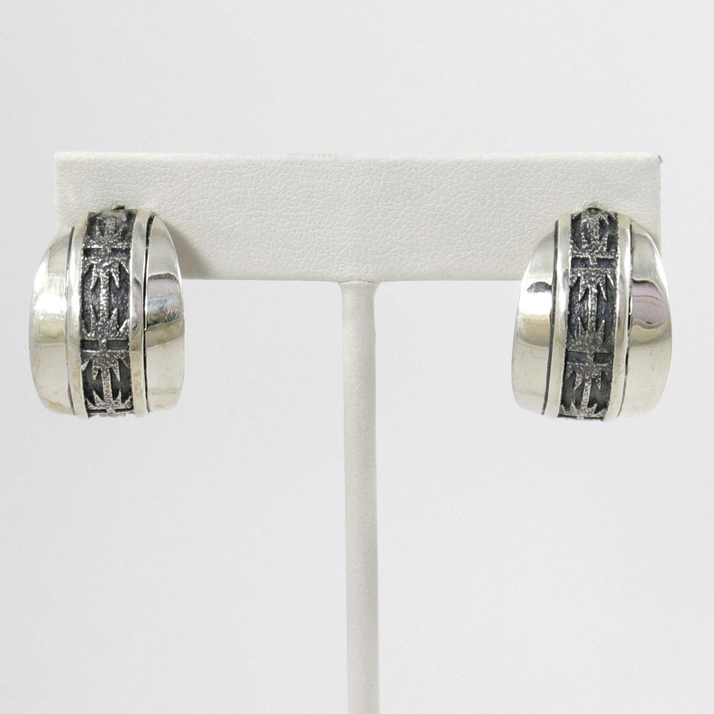 Overlay Hoop Earrings by Al Joe - Garland's