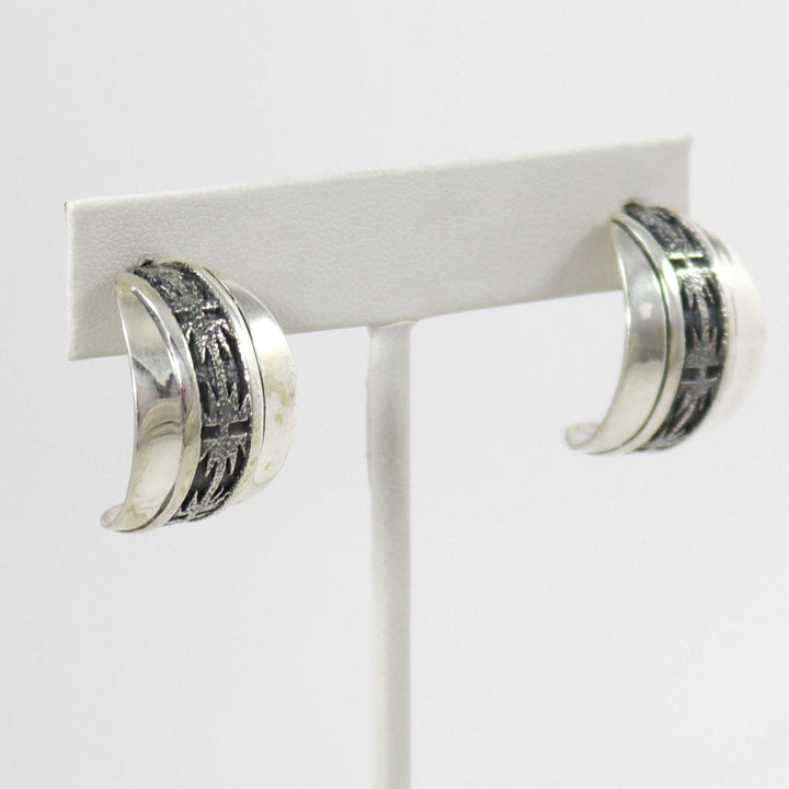 Overlay Hoop Earrings by Al Joe - Garland's