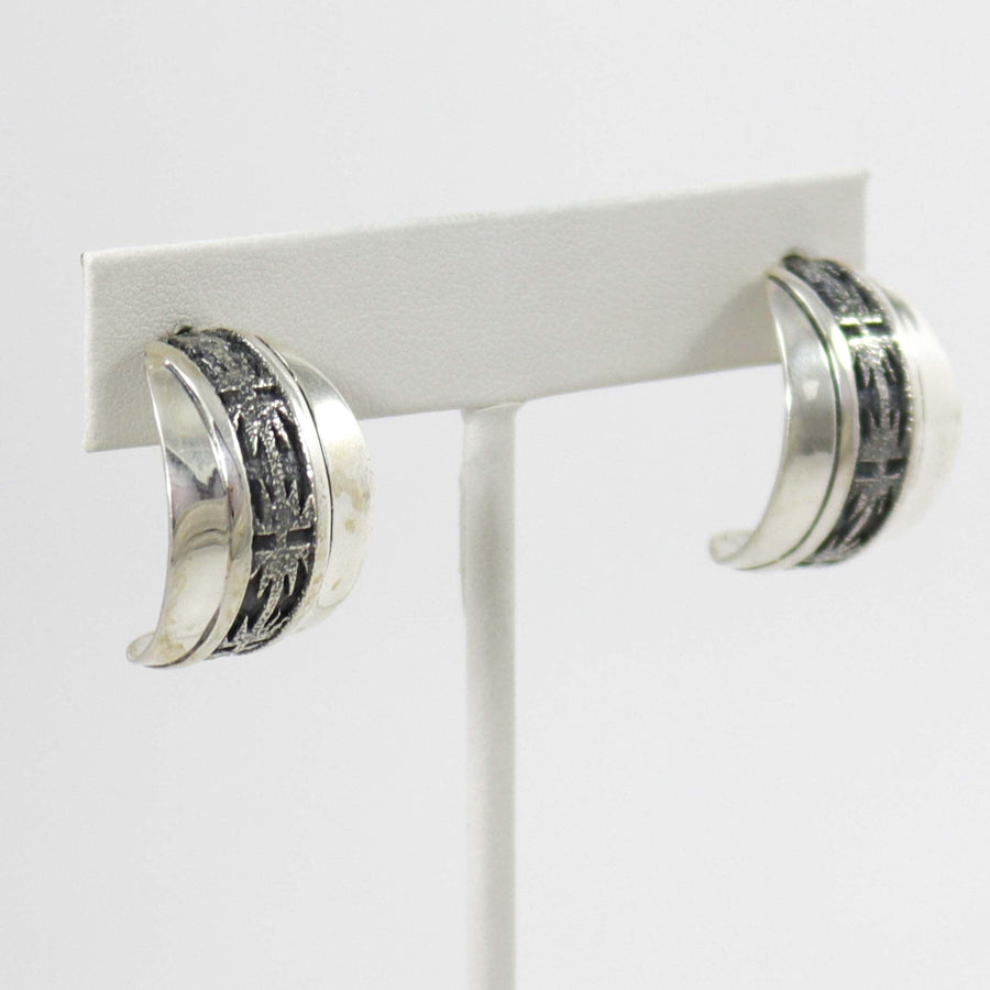 Overlay Hoop Earrings by Al Joe - Garland's