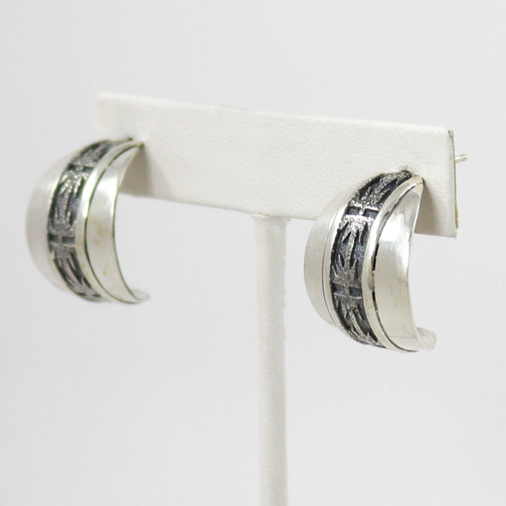 Overlay Hoop Earrings by Al Joe - Garland's