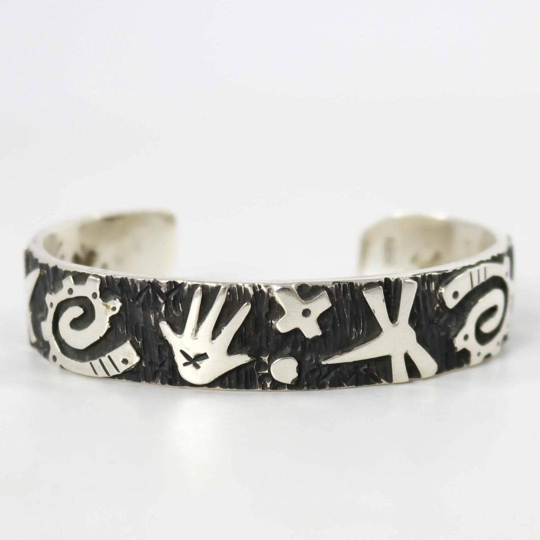 Petroglyph Cuff by Kee Yazzie - Garland's
