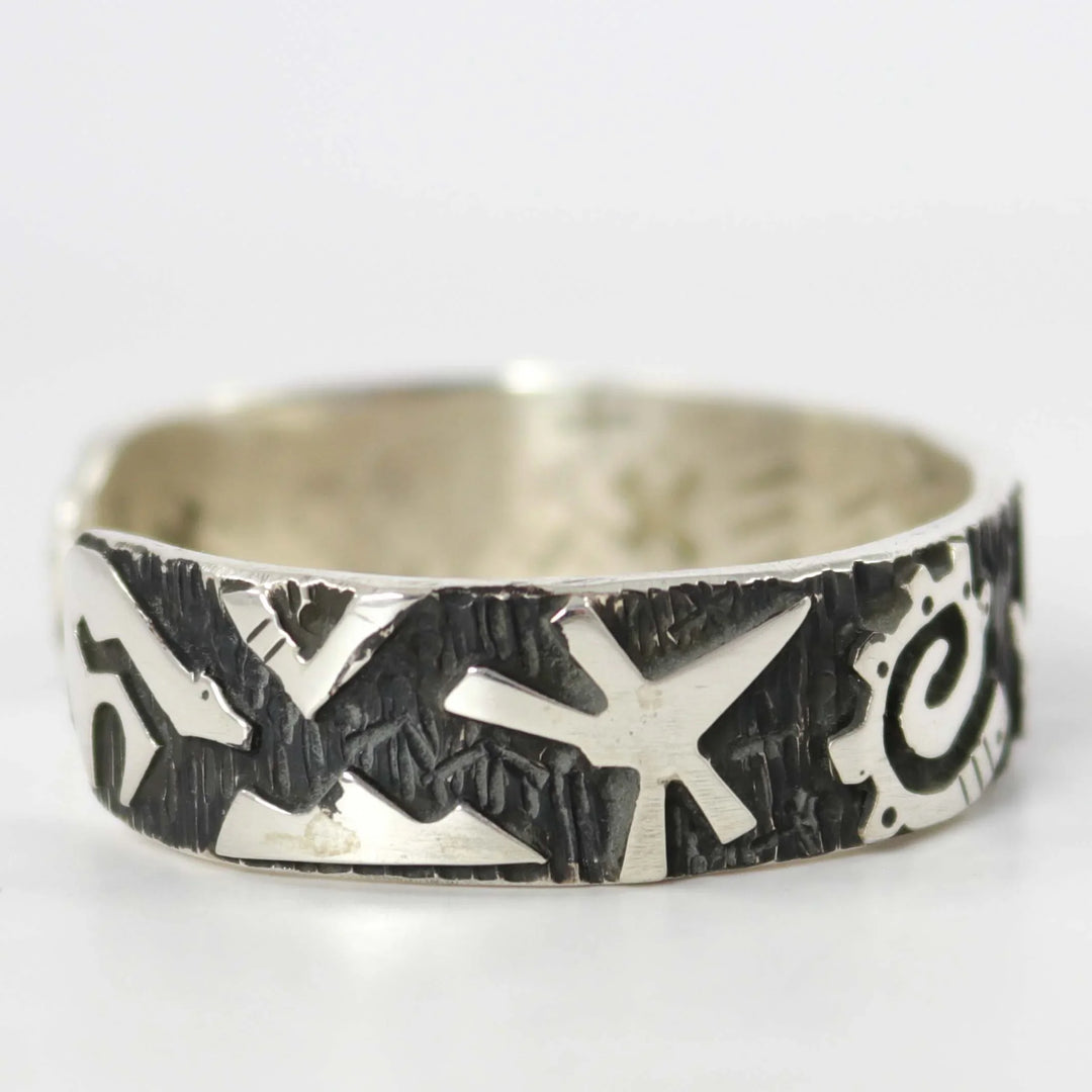 Petroglyph Cuff by Kee Yazzie - Garland's