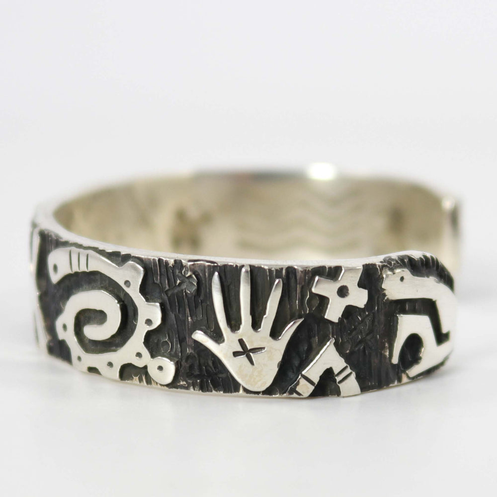 Petroglyph Cuff by Kee Yazzie - Garland's