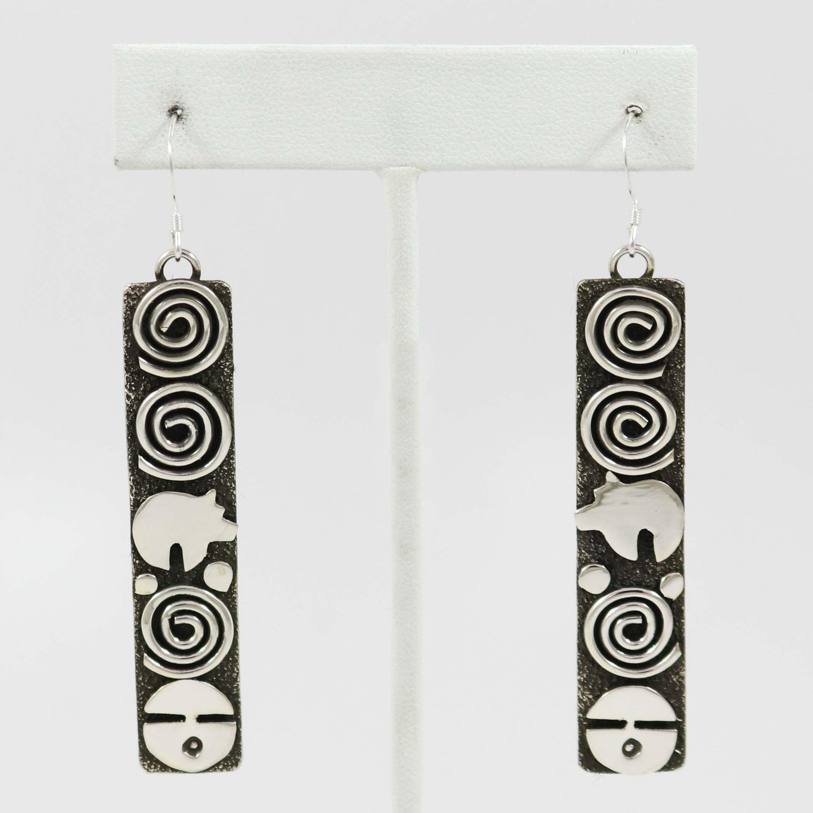 Petroglyph Earrings by Alex Sanchez - Garland's