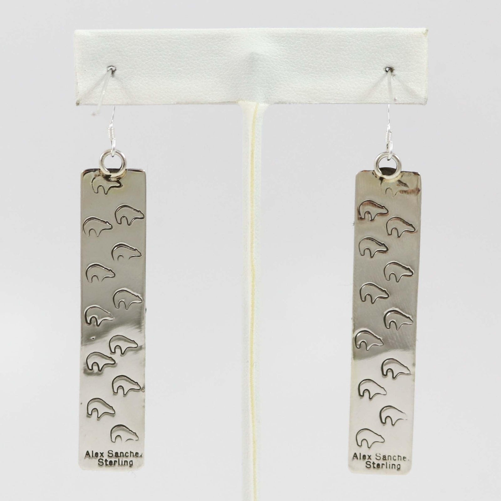 Petroglyph Earrings by Alex Sanchez - Garland's