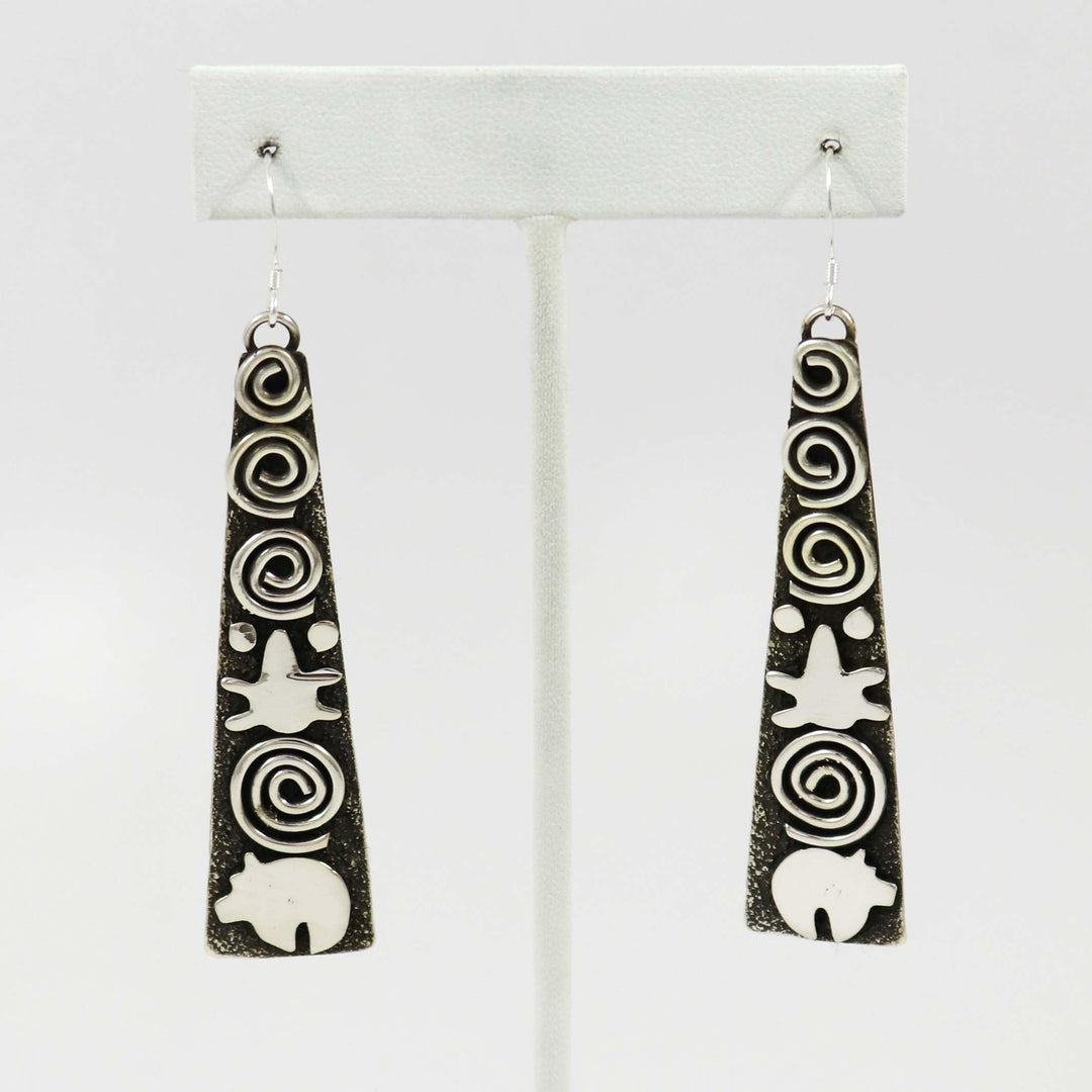 Petroglyph Earrings by Alex Sanchez - Garland's