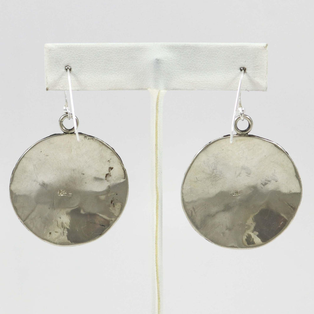 Petroglyph Earrings by Kee Yazzie - Garland's