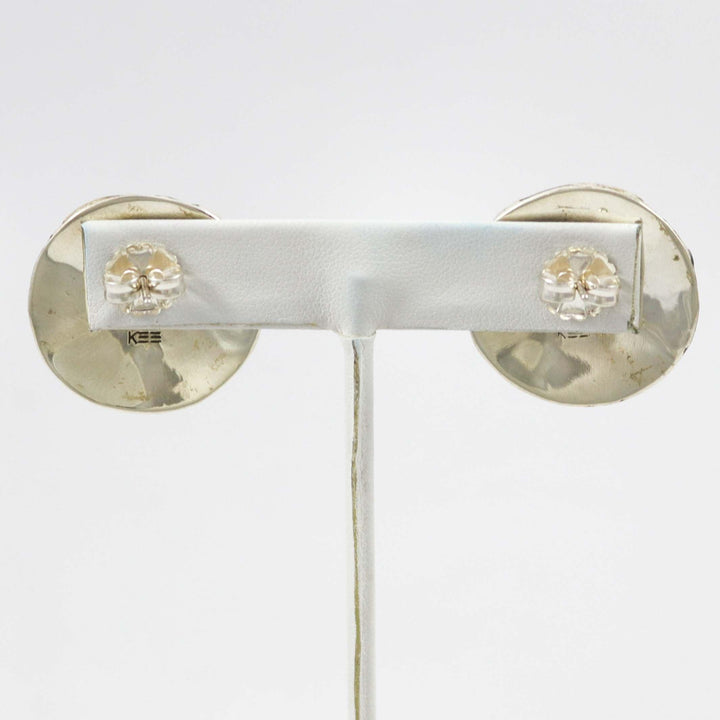 Petroglyph Earrings by Kee Yazzie - Garland's