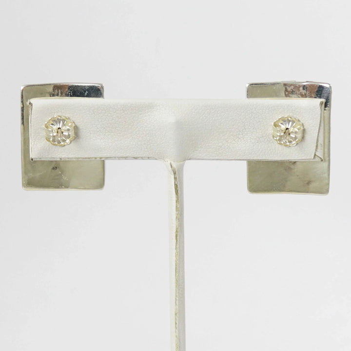 Petroglyph Earrings by Kee Yazzie - Garland's