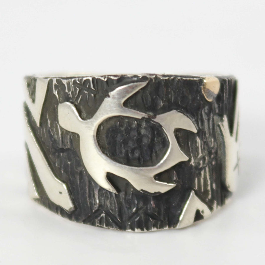 Petroglyph Ring by Kee Yazzie - Garland's