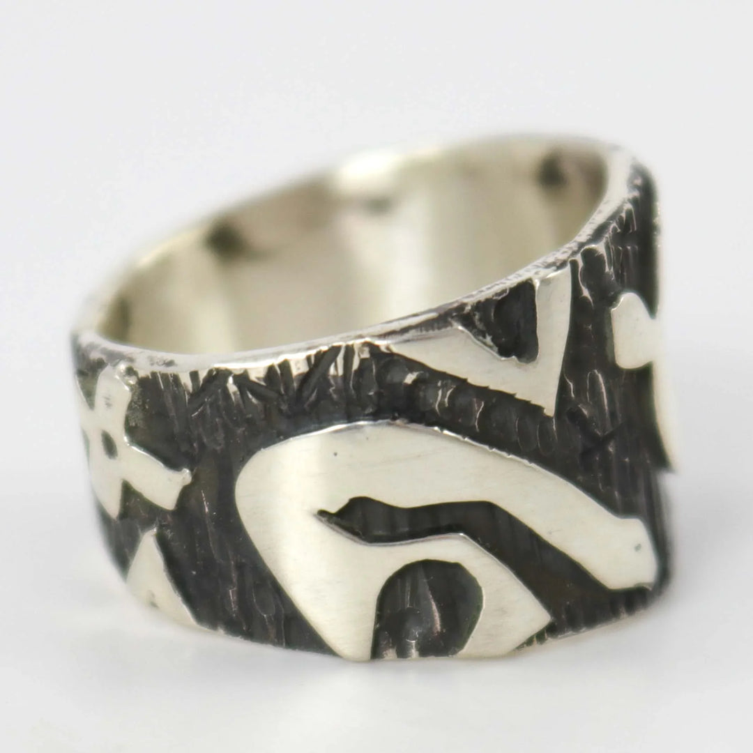 Petroglyph Ring by Kee Yazzie - Garland's