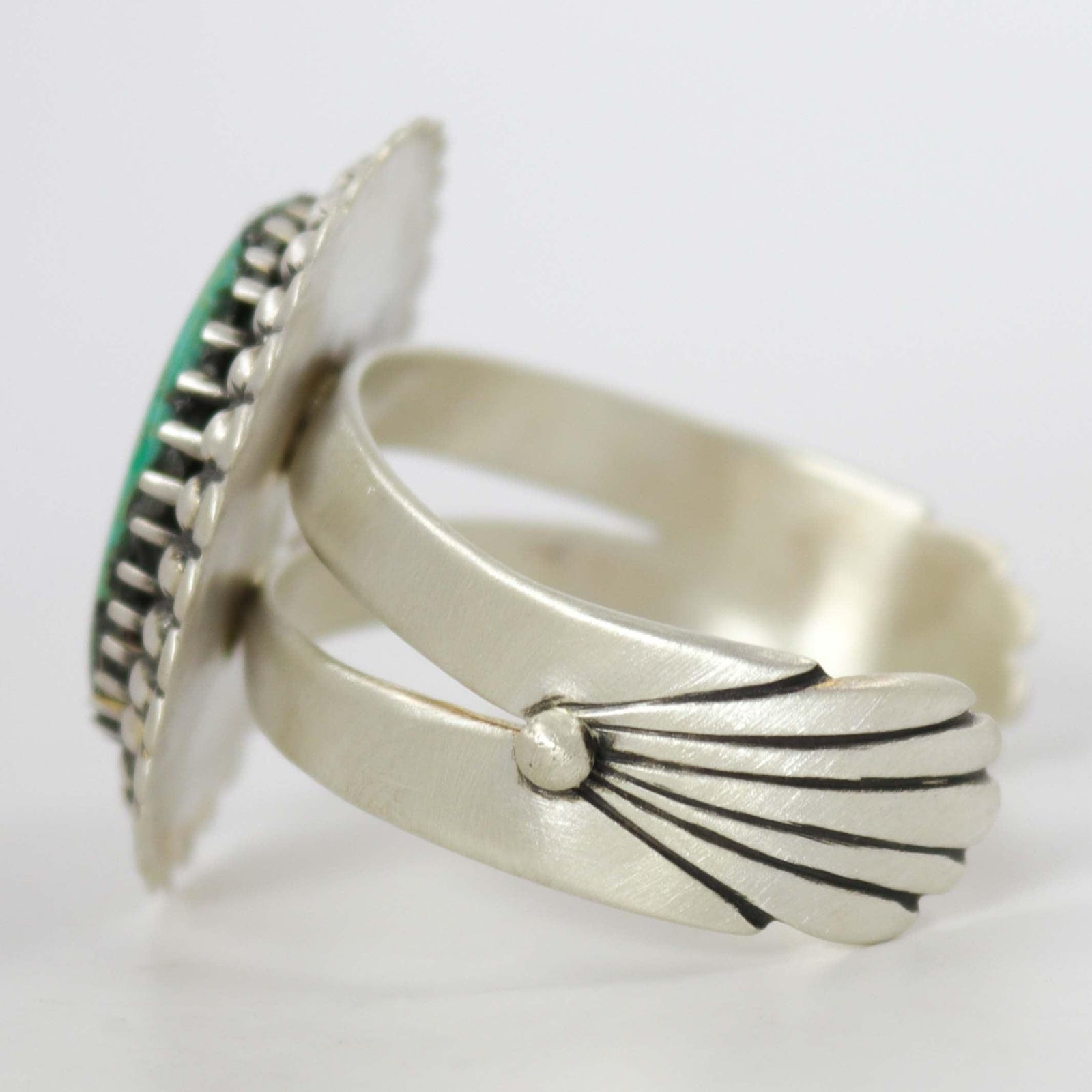 Pilot Mountain Turquoise Cuff by Debbie Silversmith - Garland's