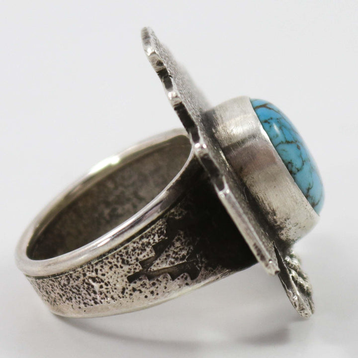 Pilot Mountain Turquoise Ring by Joel Pajarito - Garland's
