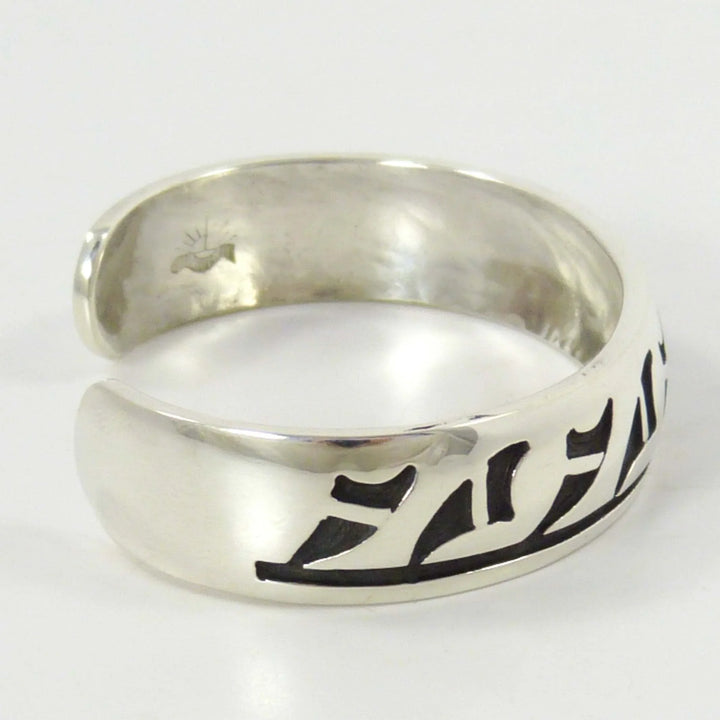 Prayer Feather Cuff by Anderson Koinva - Garland's