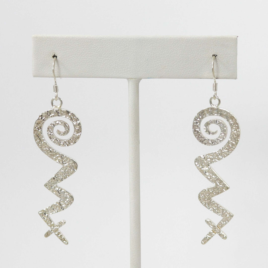 Rainstorm Earrings by Ruben Saufkie - Garland's