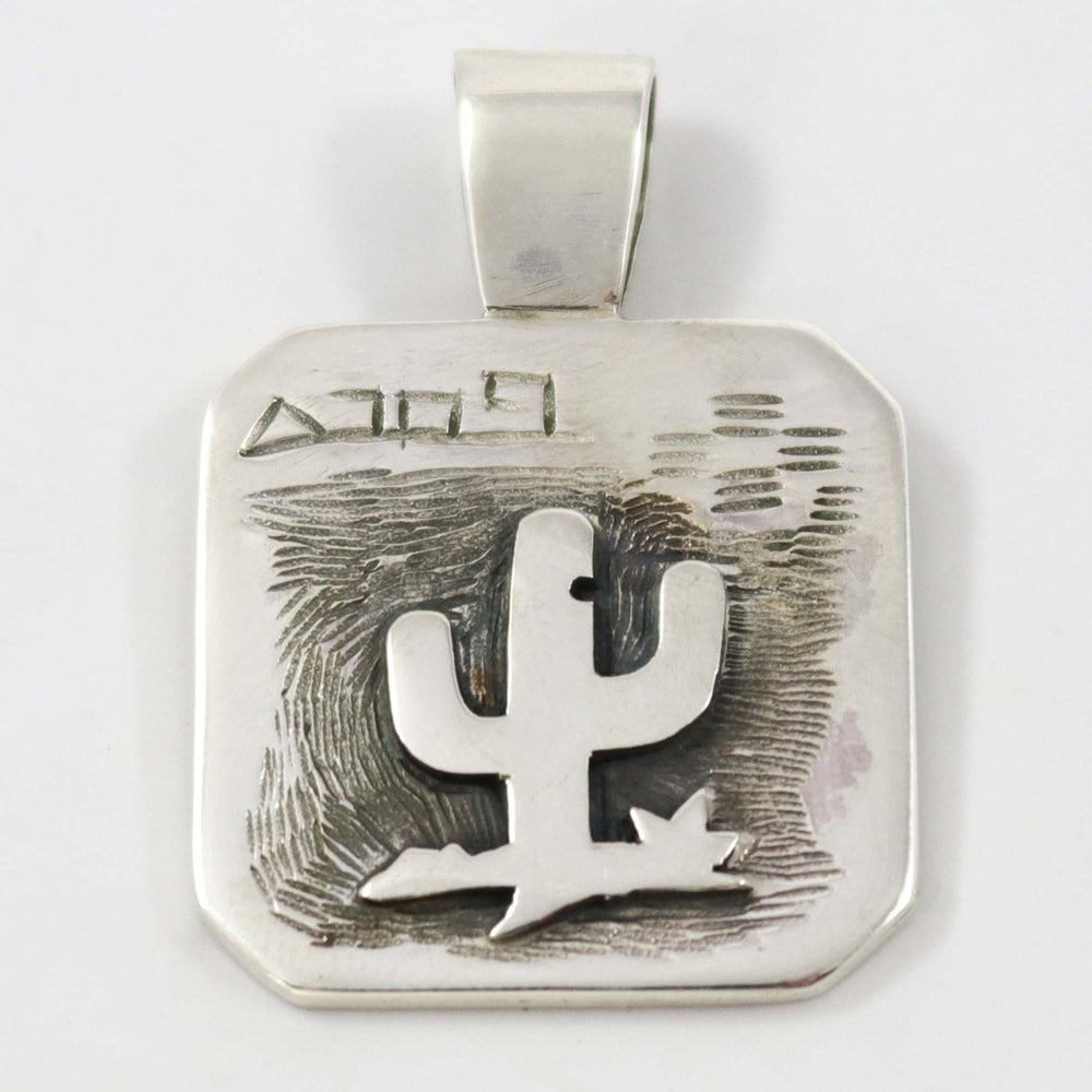 Reversible Desert Scene Pendant by Rick Manuel - Garland's