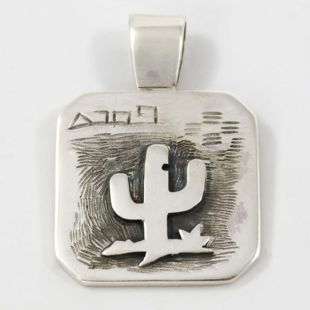 Reversible Desert Scene Pendant by Rick Manuel - Garland's