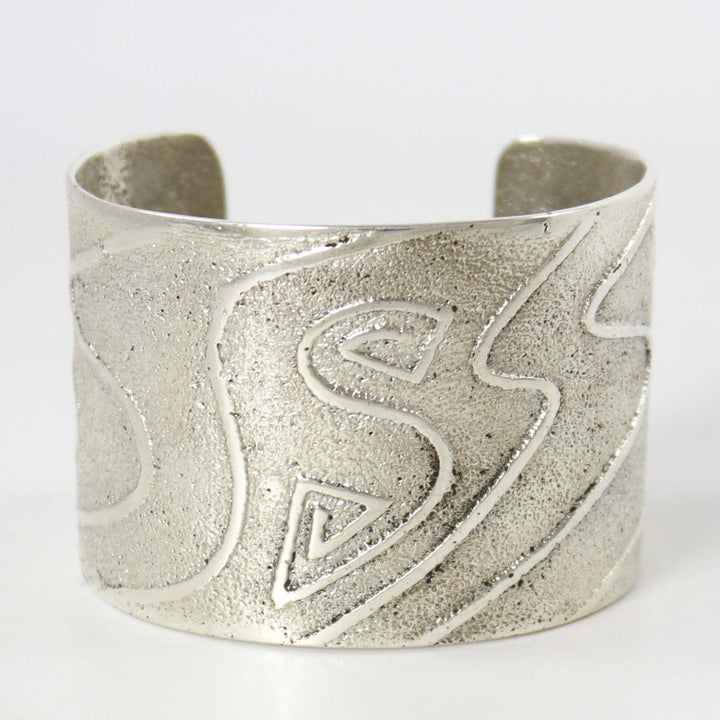 Ripple Wave Cuff by Thomas Banyacya Jr. - Garland's