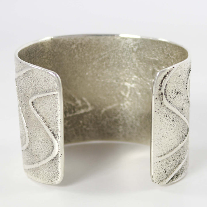 Ripple Wave Cuff by Thomas Banyacya Jr. - Garland's