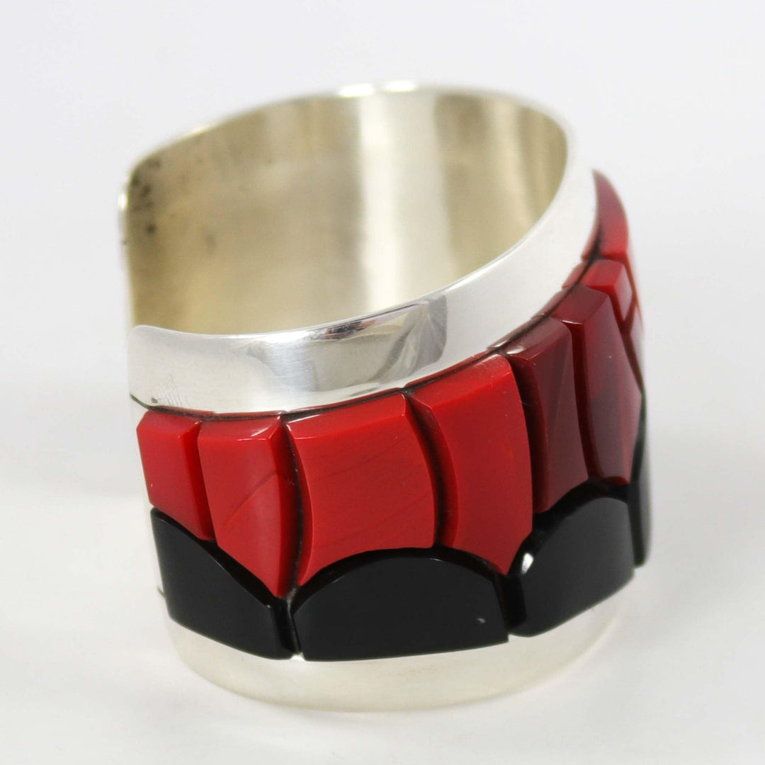 Rosarita and Black Jade Cuff by Anthony Garcia - Garland's