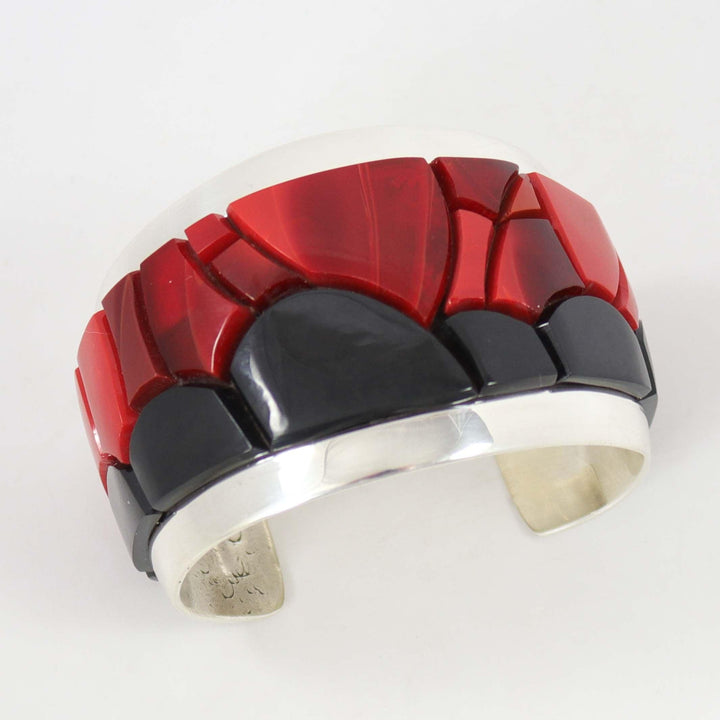 Rosarita and Black Jade Cuff by Anthony Garcia - Garland's