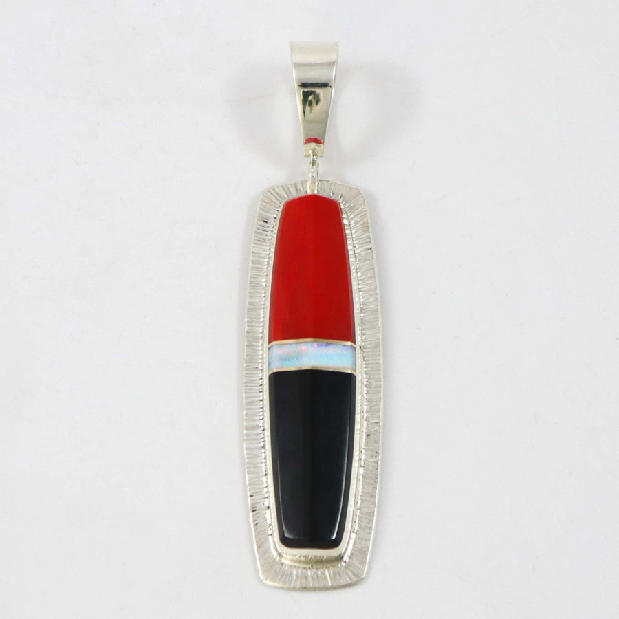 Rosarita and Jade Pendant by Duane Maktima - Garland's