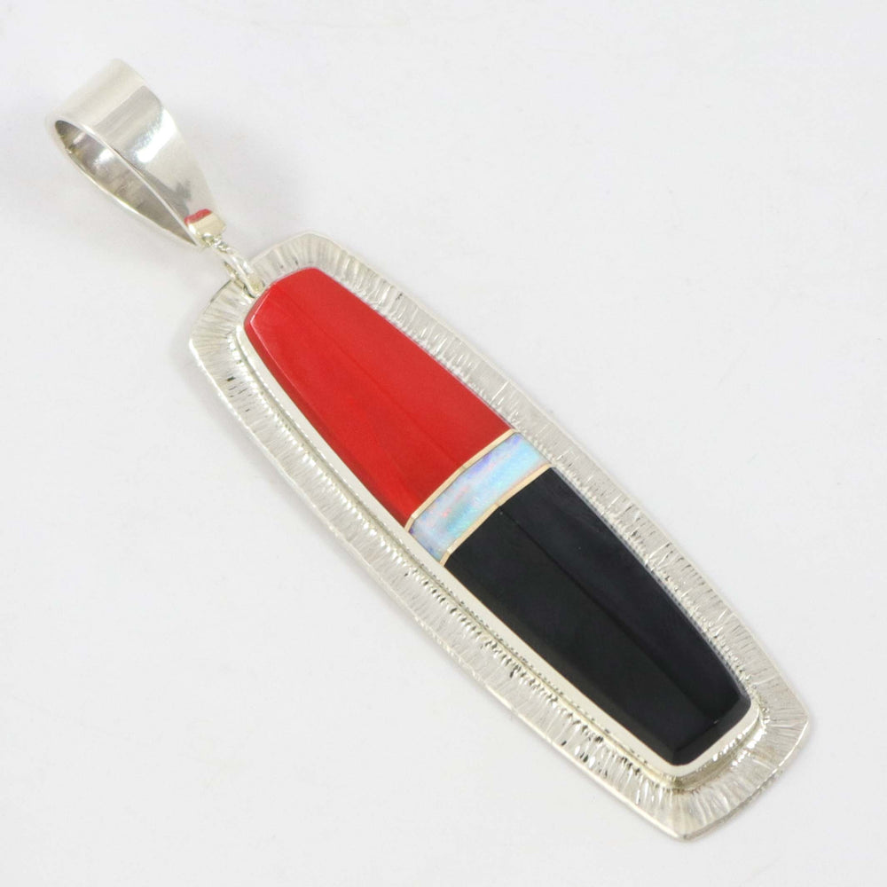 Rosarita and Jade Pendant by Duane Maktima - Garland's