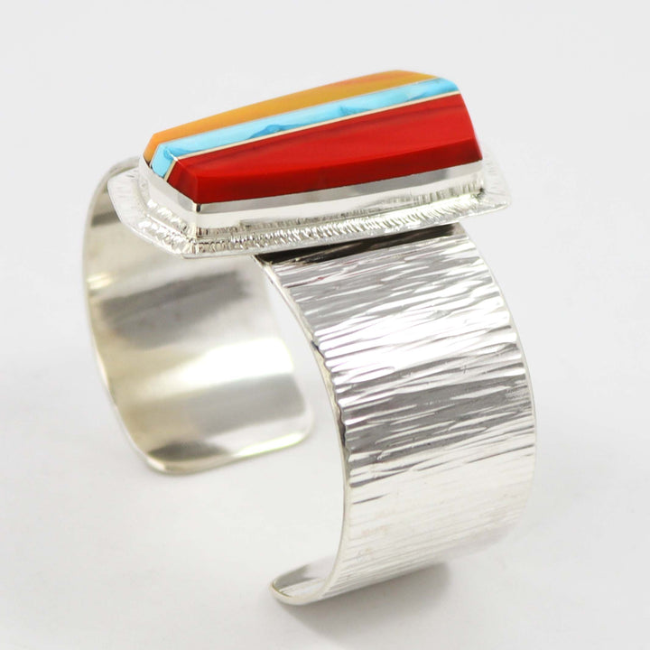 Rosarita and Turquoise Cuff by Duane Maktima - Garland's