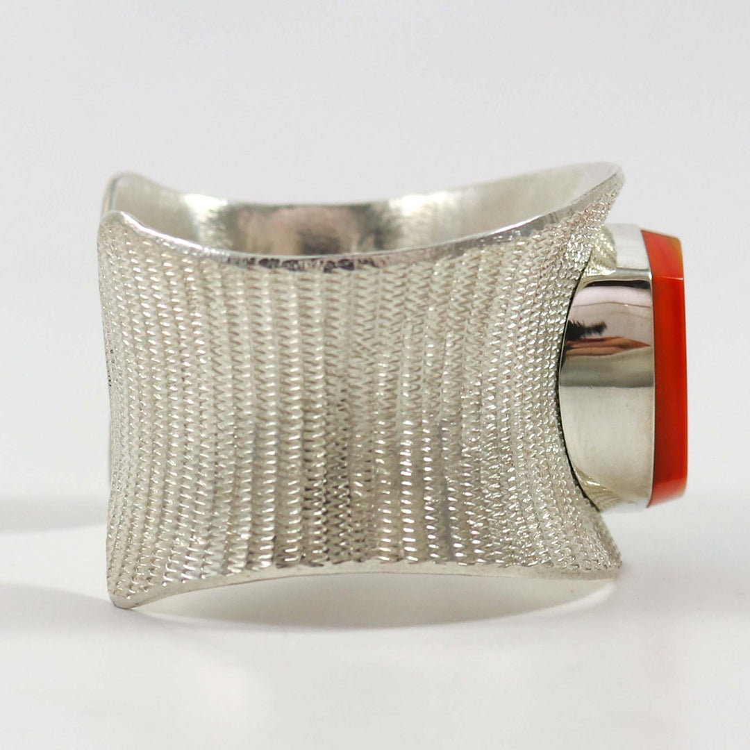 Rosarita and Turquoise Cuff by Duane Maktima - Garland's