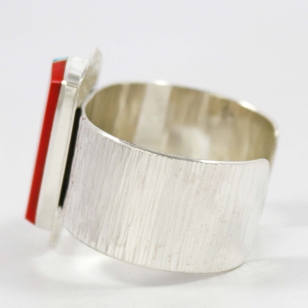 Rosarita and Turquoise Cuff by Duane Maktima - Garland's