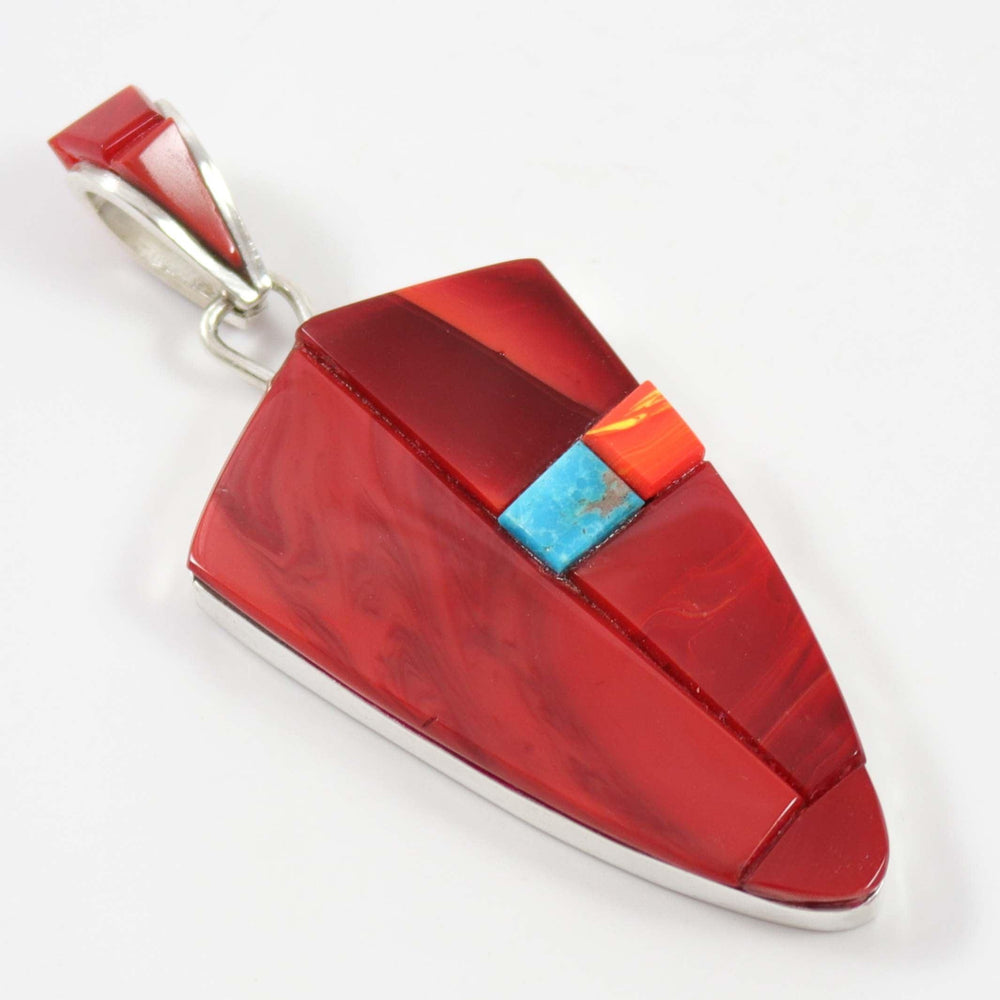 Rosarita Shield Pendant by Na Na Ping - Garland's
