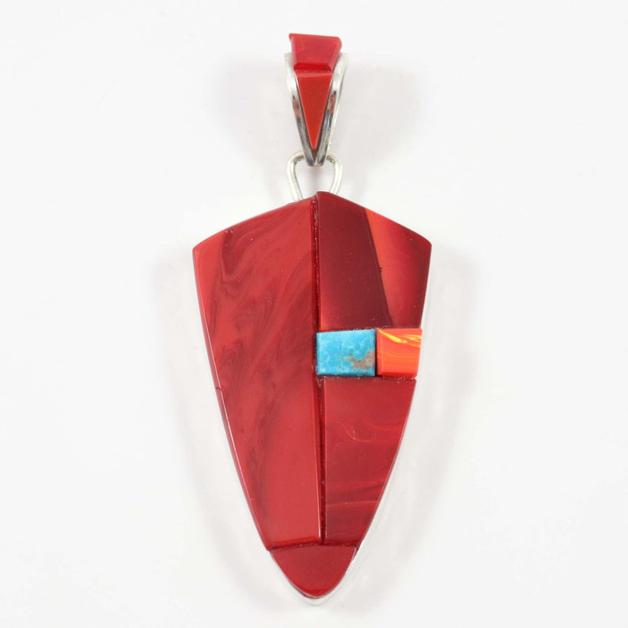 Rosarita Shield Pendant by Na Na Ping - Garland's