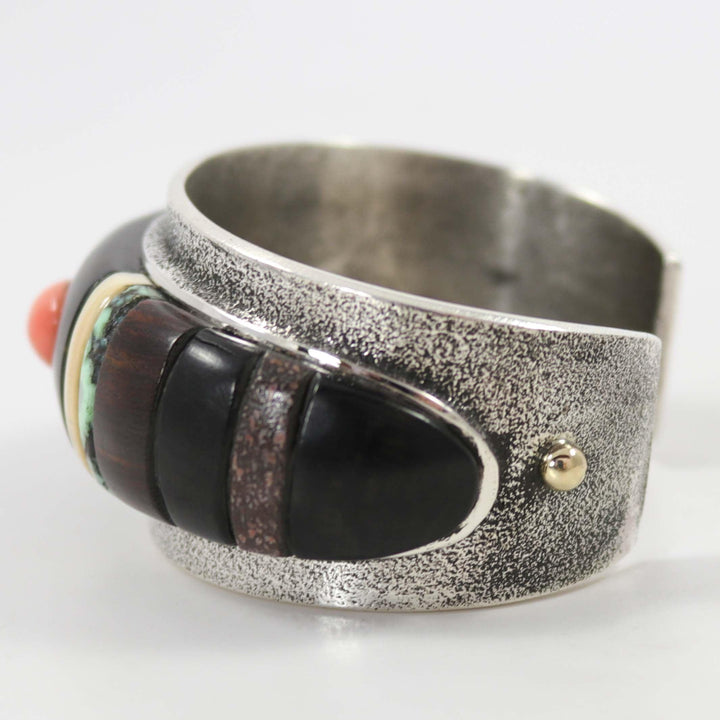 Rounded Inlay Cuff by Edison Cummings - Garland's