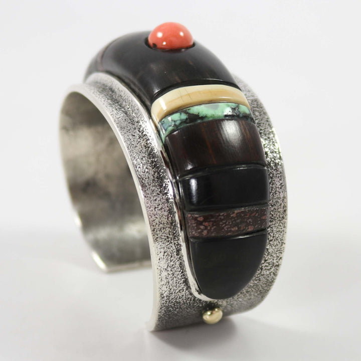 Rounded Inlay Cuff by Edison Cummings - Garland's