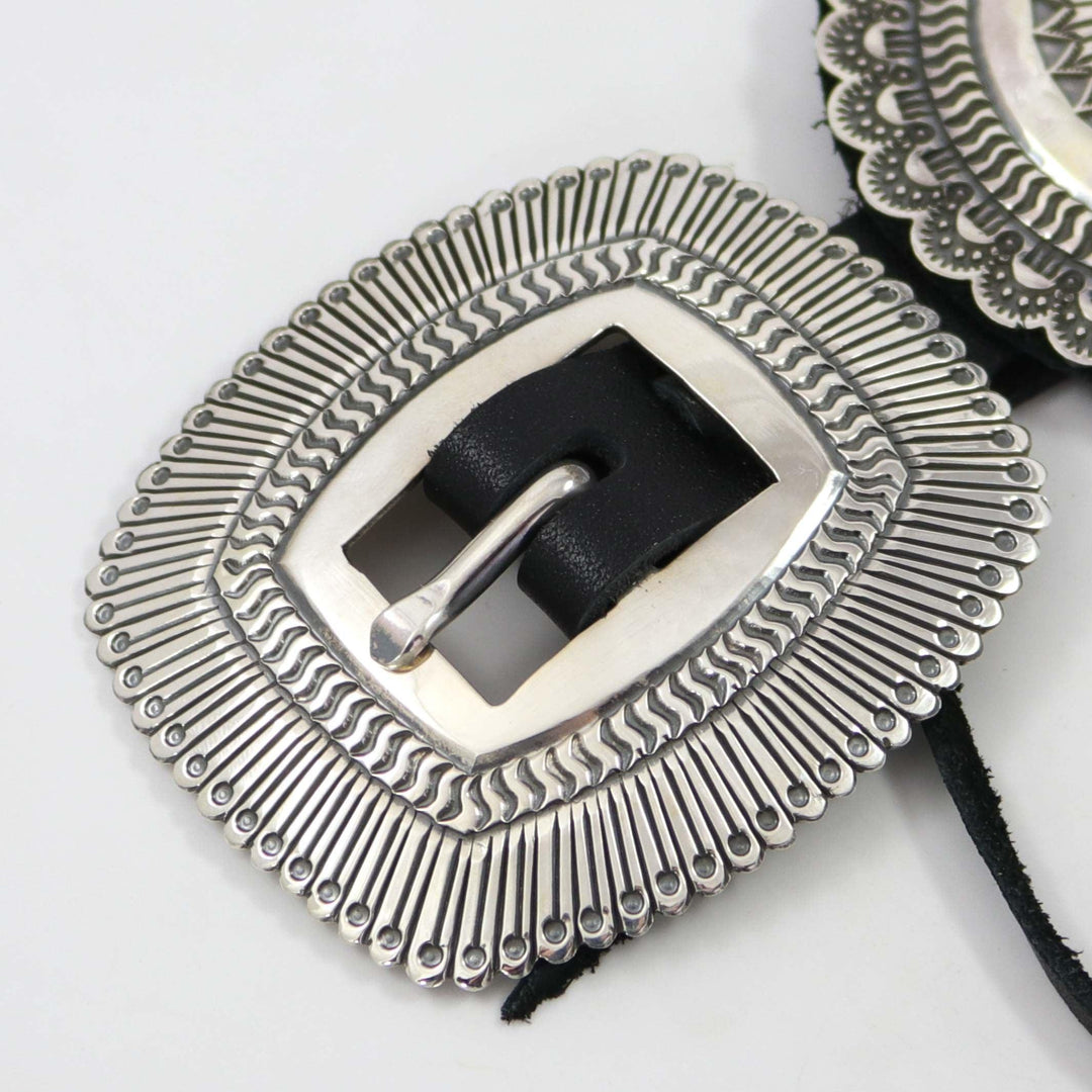 Royston Turquoise Concho Belt by Sunshine Reeves - Garland's