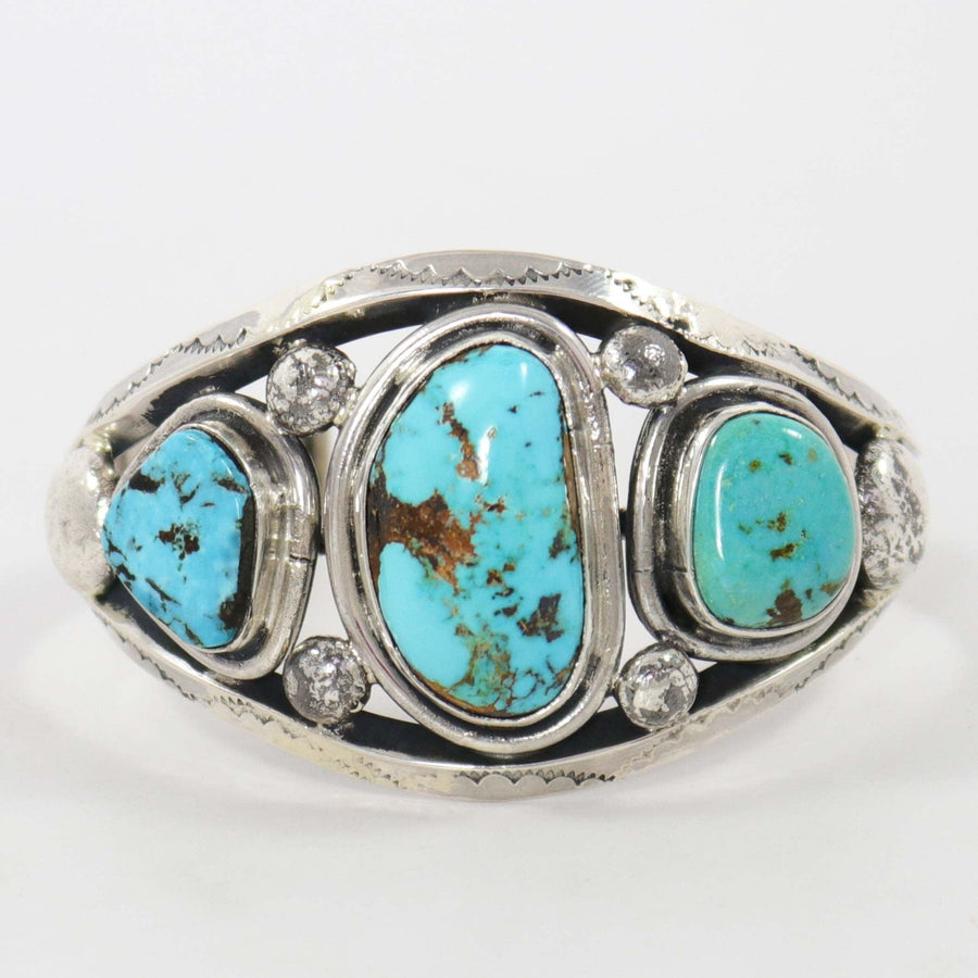 Royston Turquoise Cuff by Clarissa and Vernon Hale - Garland's