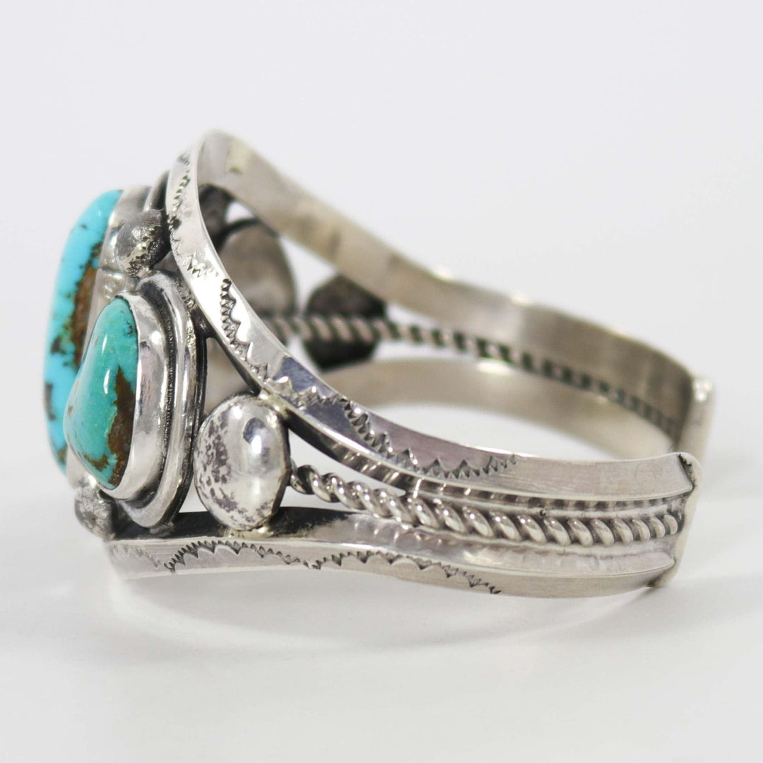 Royston Turquoise Cuff by Clarissa and Vernon Hale - Garland's
