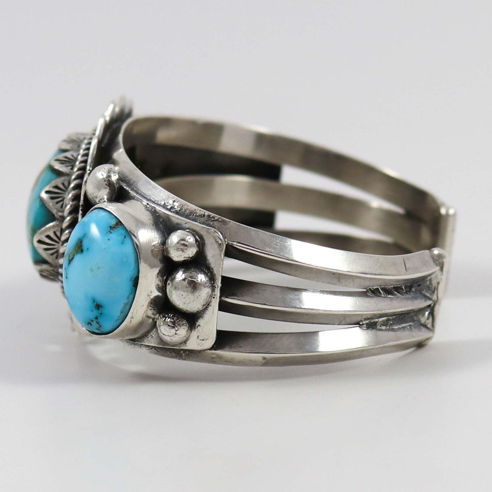 Royston Turquoise Cuff by Clarissa and Vernon Hale - Garland's