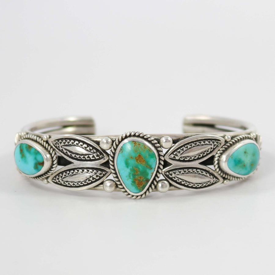 Royston Turquoise Cuff by Perry Shorty - Garland's