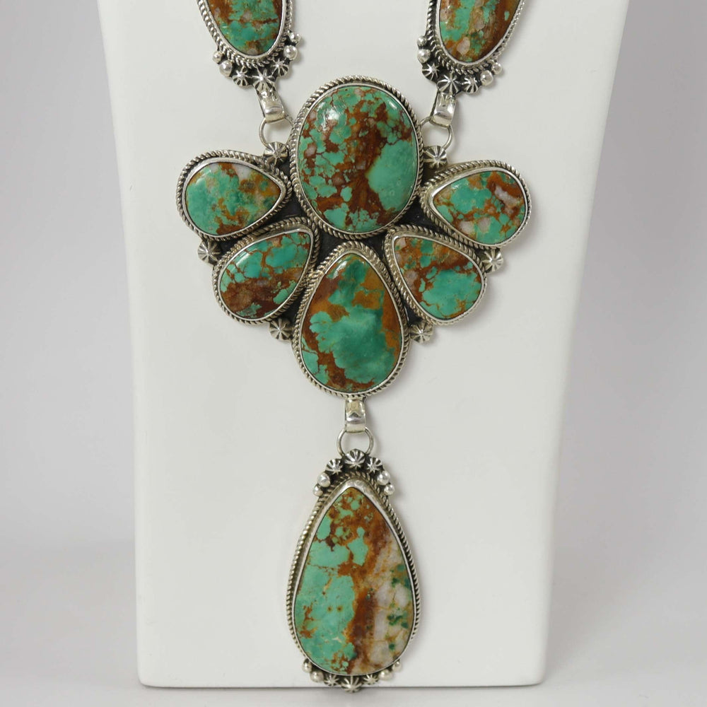 Royston Turquoise Necklace by Clarissa and Vernon Hale - Garland's