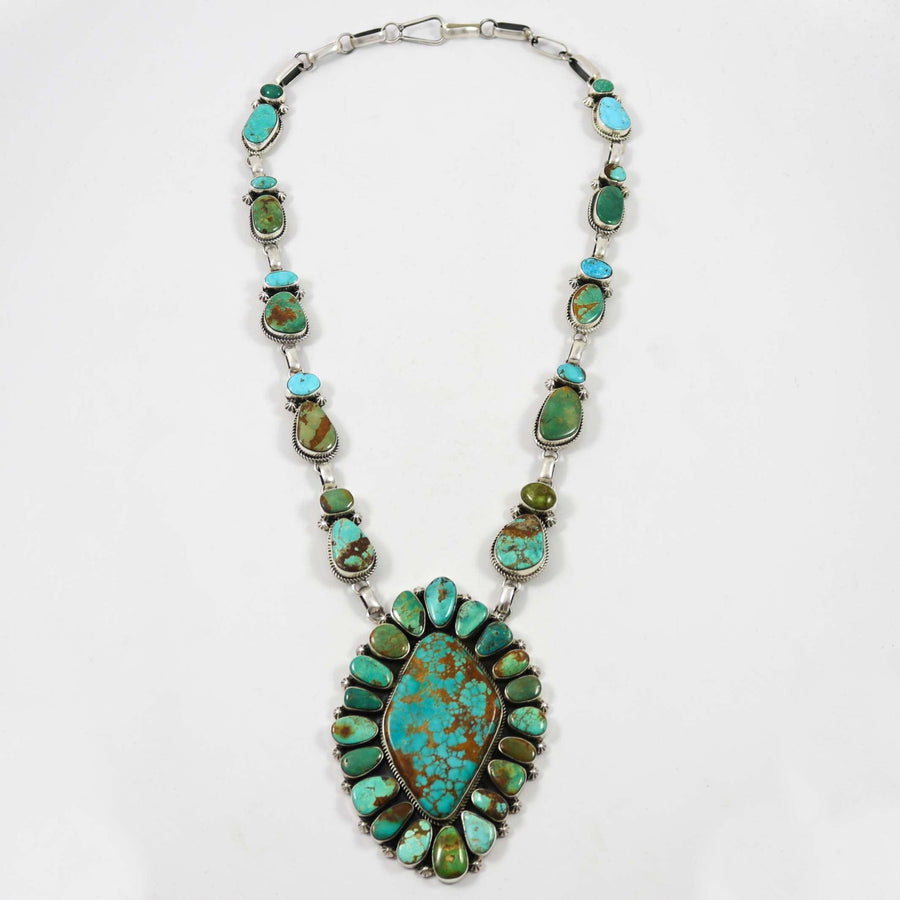 Royston Turquoise Necklace by Clarissa and Vernon Hale - Garland's