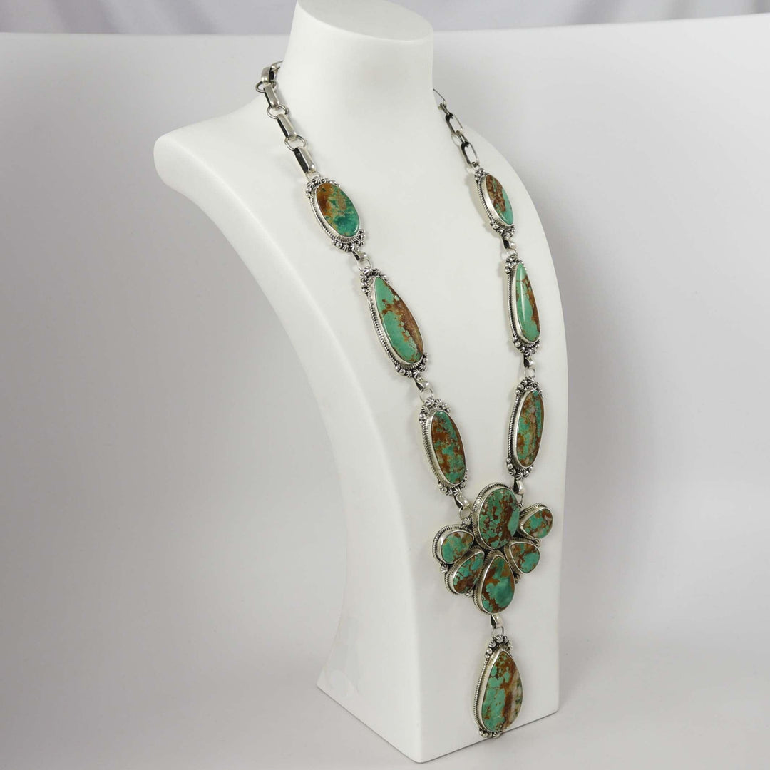 Royston Turquoise Necklace by Clarissa and Vernon Hale - Garland's