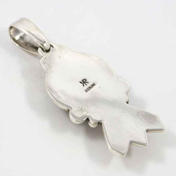 Royston Turquoise Pendant by Kenneth Redhorse - Garland's