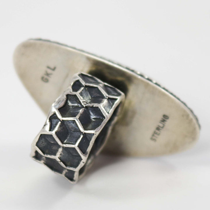 Royston Turquoise Ring by Glenda Loretto - Garland's