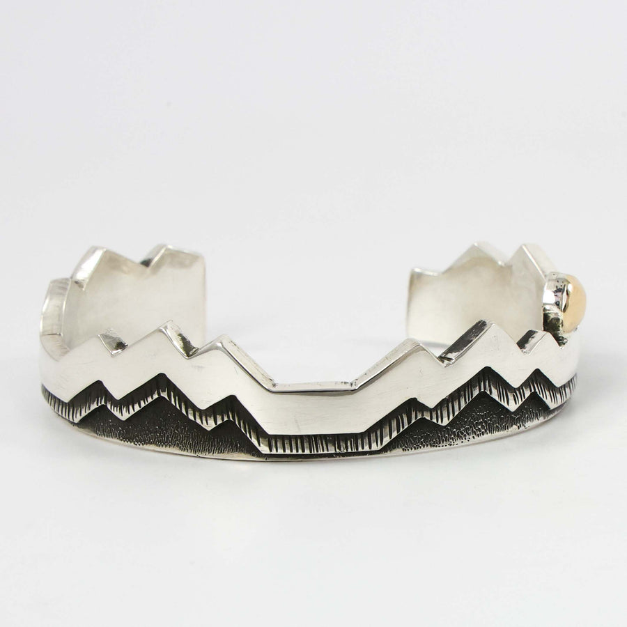 Sacred Mountain Cuff by Kee Yazzie - Garland's