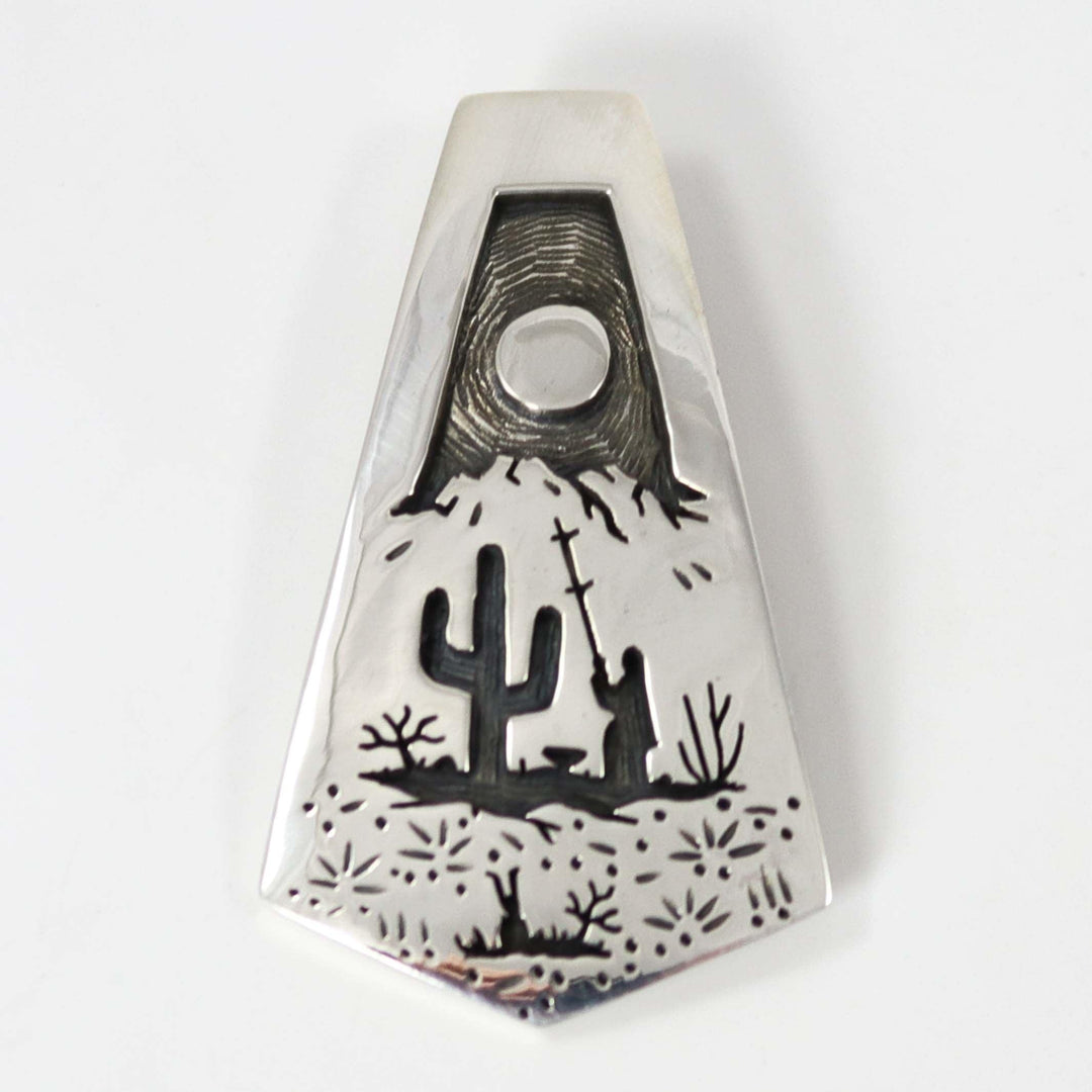 Saguaro Fruit Harvest Pendant by Rick Manuel - Garland's