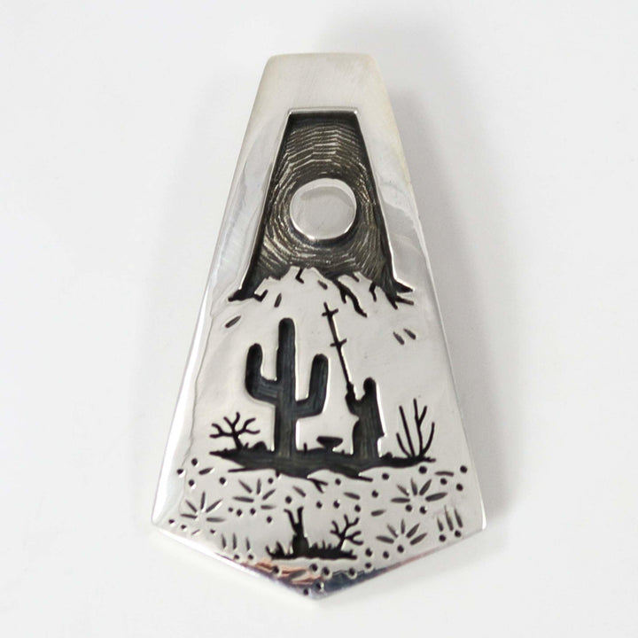 Saguaro Fruit Harvest Pendant by Rick Manuel - Garland's