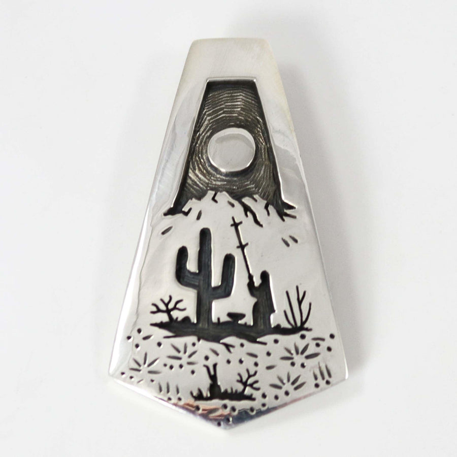 Saguaro Fruit Harvest Pendant by Rick Manuel - Garland's